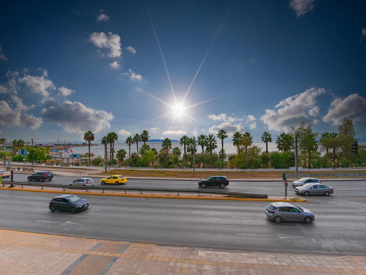 Sea View Luxurious Flat - Athens Coast. Appartamento Esterno foto