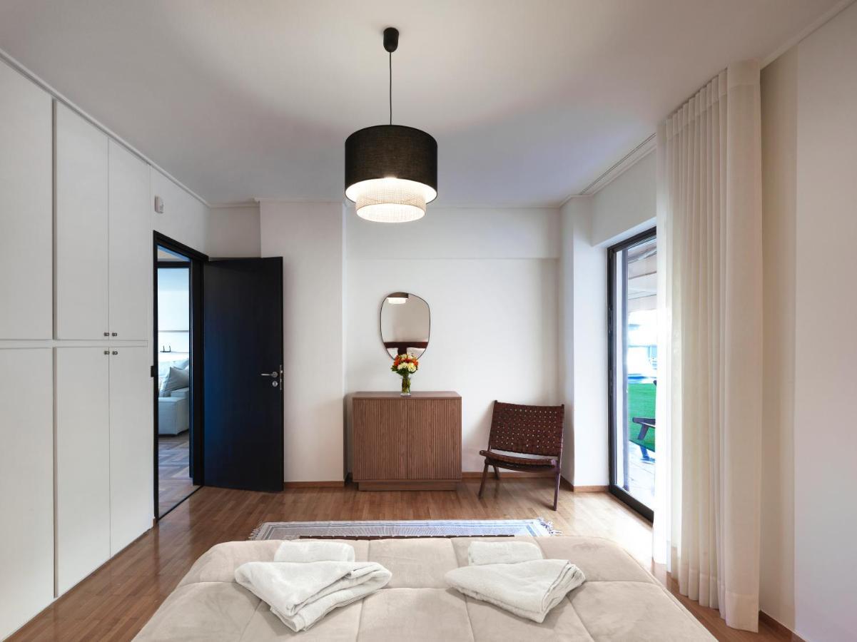 Sea View Luxurious Flat - Athens Coast. Appartamento Esterno foto